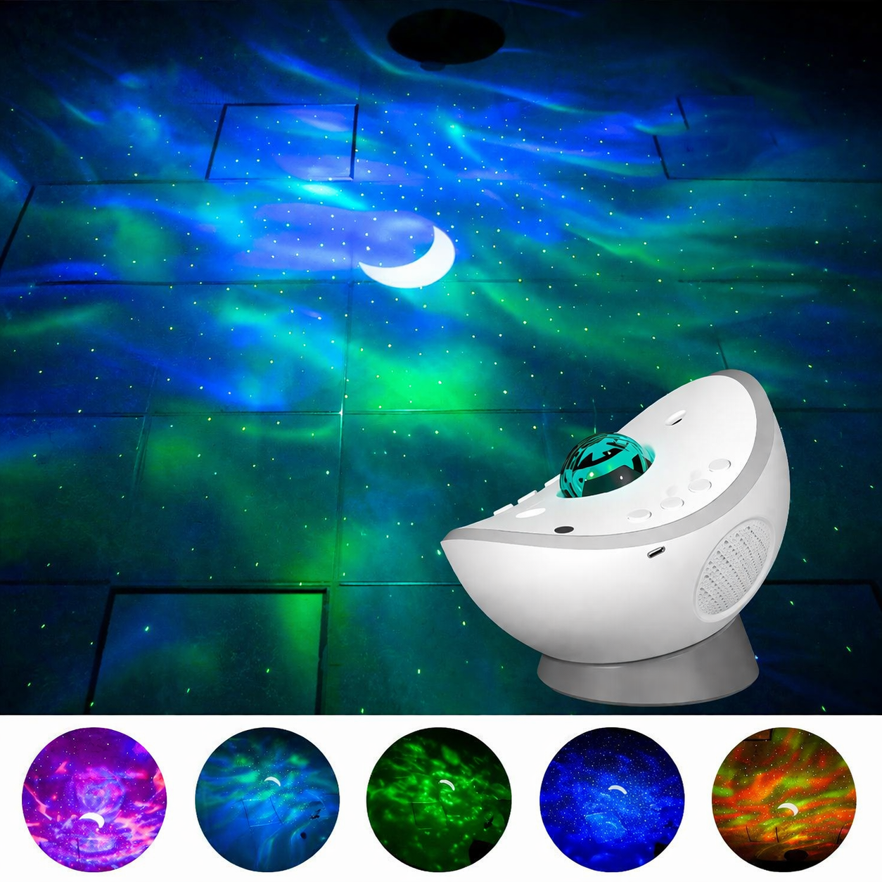 Moon Lamp with Quran Reciter